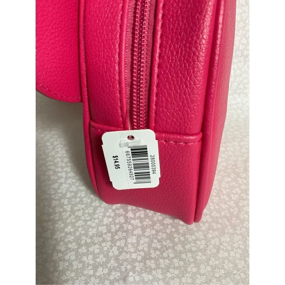 Bath and Body Works Pink Elephant Cosmetic Case  and GINGHAM 5 pc Travel Size